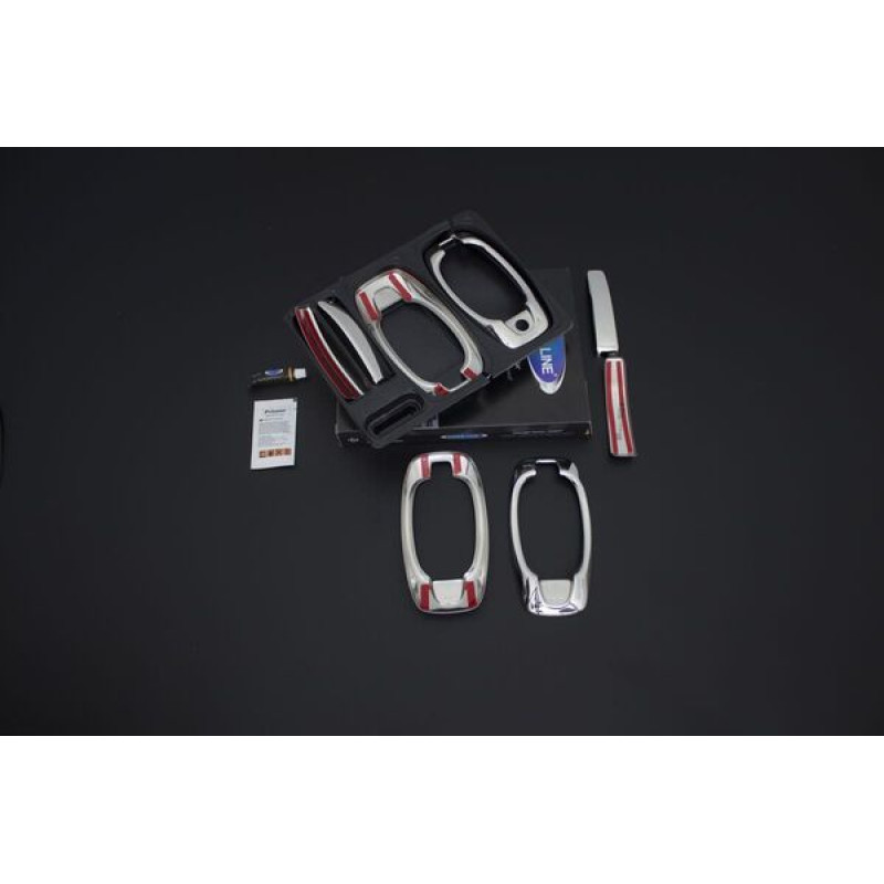 OMSA Peugeot Bipper Krom Kapı Kolu Set 4 Kapı 2008 ve Sonrası