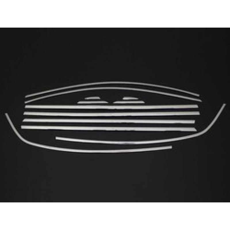 OMSA Renault Megane 4 HB Krom Ön Panjur 5 Parça 2021 ve Sonrası