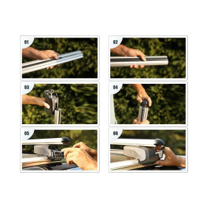 Seat Altea XL Bold Bar V2 Ara Atkı Gri 2 Parça 120cm 2007-2015 Arası