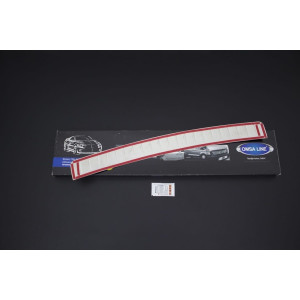 OMSA Skoda Rapid SpaceBack Krom Arka Tampon Eşiği Taşlı 2013 ve Sonrası