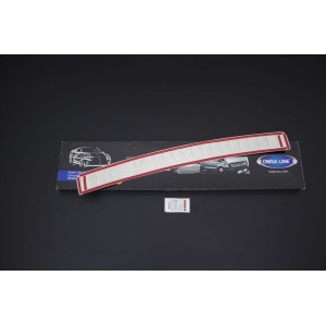 OMSA Skoda Rapid SpaceBack Krom Arka Tampon Eşiği Taşlı 2013 ve Sonrası