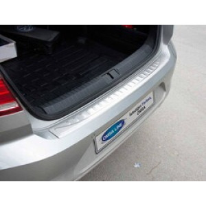 OMSA VW Passat B7 Krom Krom Arka Tampon Eşiği (Taşlı) 2010-2015 Arası
