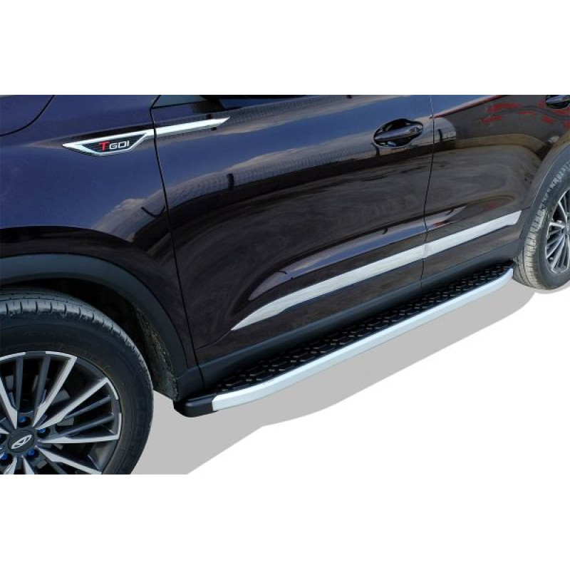 OMSA Chery Tiggo 8 Pro Blackline Yan Basamak Alüminyum 2023 ve Sonrası