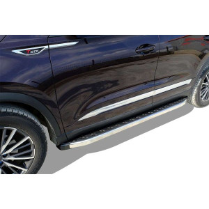 OMSA Chery Tiggo 8 Pro Blackline Yan Basamak Krom 2023 ve Sonrası