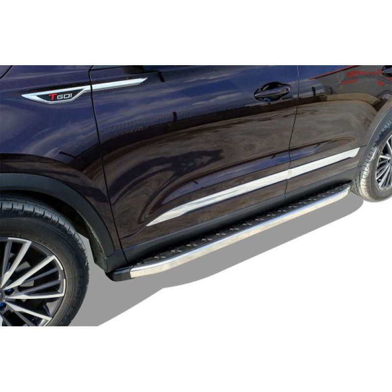 OMSA Chery Tiggo 8 Pro Blackline Yan Basamak Krom 2023 ve Sonrası