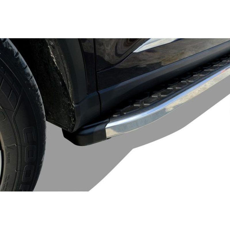 OMSA Chery Tiggo 8 Pro Blackline Yan Basamak Krom 2023 ve Sonrası
