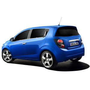 OMSA Chevrolet Aveo HB Krom Cam Alt Çıtası 4 Parça 2011 ve Sonrası