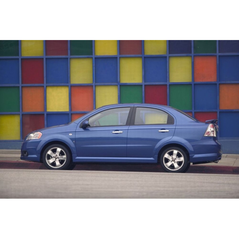 OMSA Chevrolet Aveo Krom Kapı Kolu 4 Kapı Çift Delikli 2002-2011 Arası