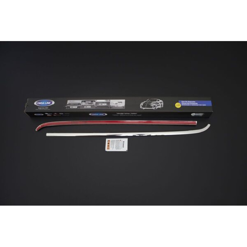 OMSA Citroen Berlingo 2 Krom Cam Alt Çıtası 2 Parça 2008-2018 Arası