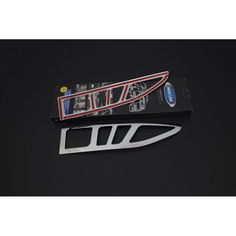 OMSA Citroen Berlingo Krom Stop Çerçevesi 2 Parça 2008-2012 Arası