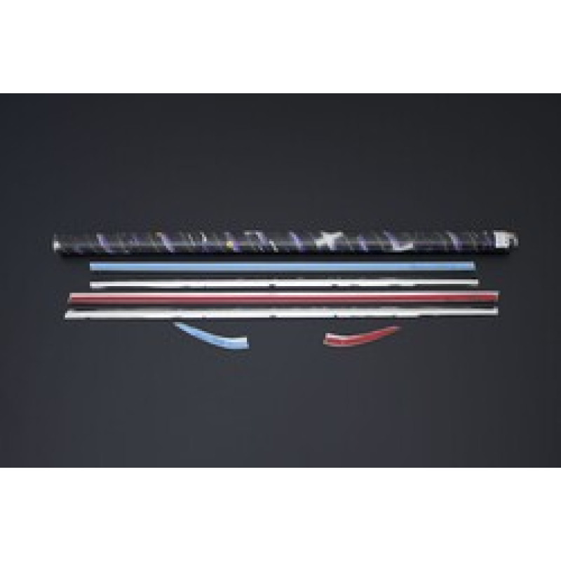 OMSA Citroen C-Elysee SD Krom Cam Alt Çıtası 6 Parça 2012 ve Sonrası