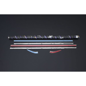 OMSA Citroen C-Elysee SD Krom Cam Alt Çıtası 6 Parça 2012 ve Sonrası
