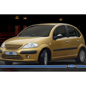 OMSA Citroen C3 HB Krom Cam Alt Çıtası 4 Parça 2002-2009 Arası