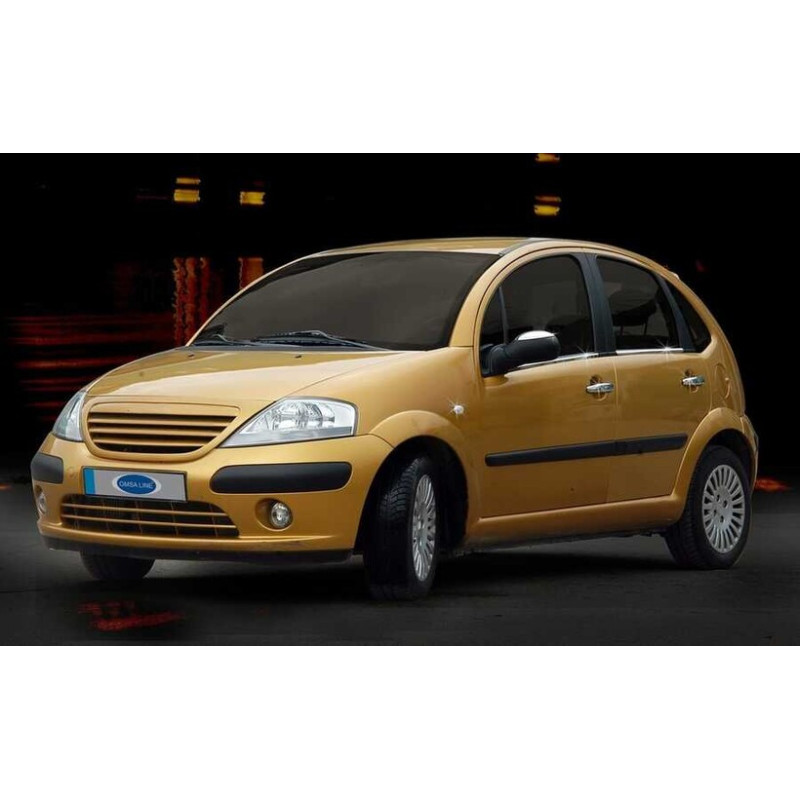 OMSA Citroen C3 Krom Ayna Kapağı 2 Parça 2002-2009 Arası