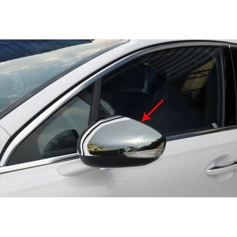 OMSA Citroen C4 Picasso Krom Ayna Kapağı Sinyalli 2 Parça 2013 ve Sonrası