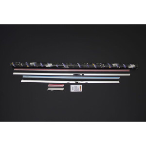 OMSA Citroen C5 SD Krom Cam Alt Çıtası 6 Parça 2008-2018 Arası