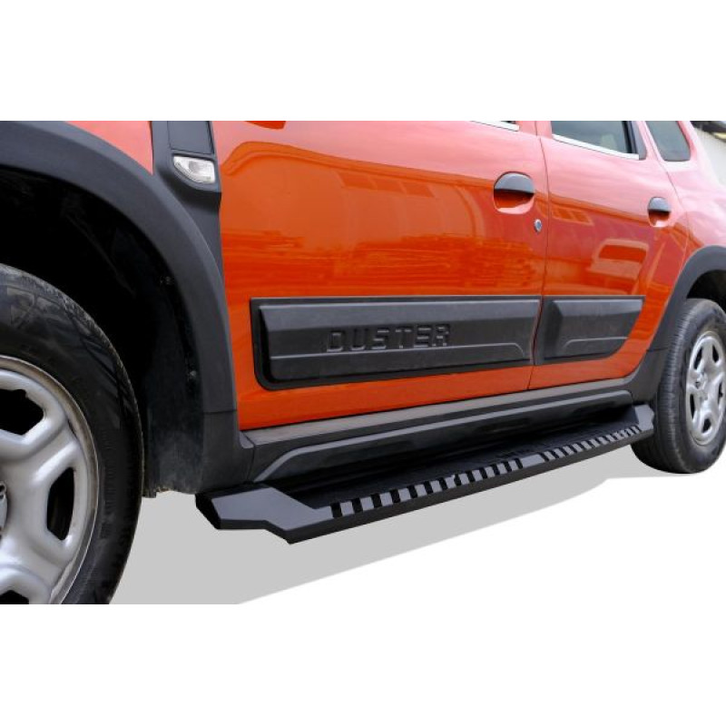 OMSA Dacia Duster Dakar Yan Basamak Siyah V1 2018-2024 Arası