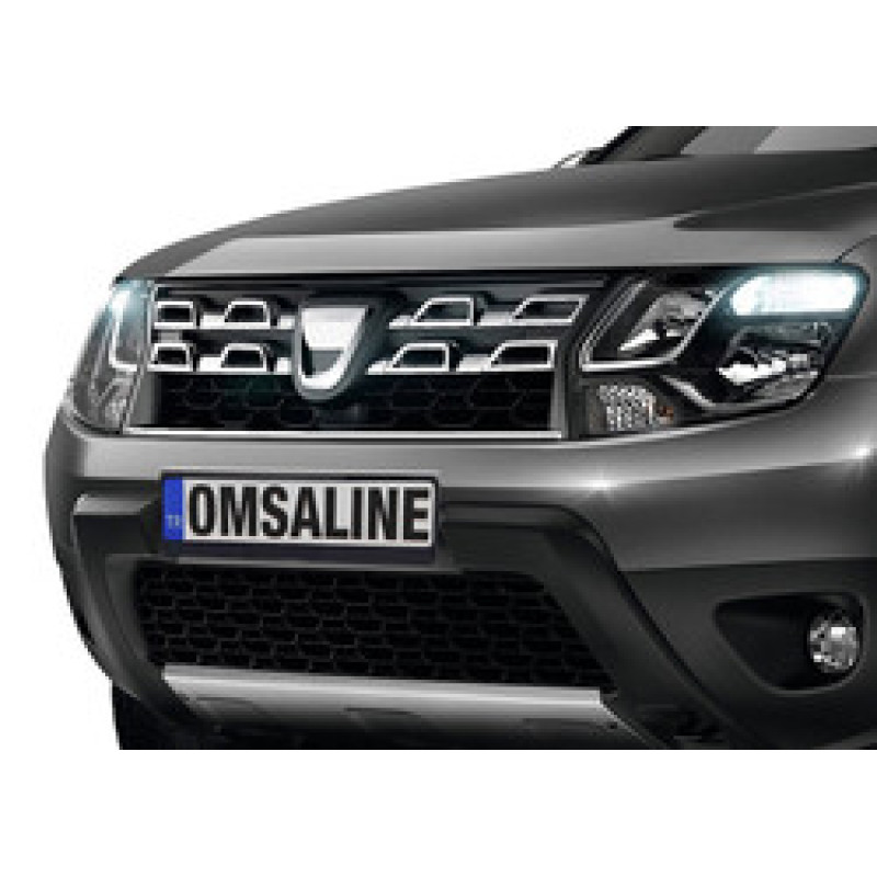 OMSA Dacia Duster Facelift Krom Ön Panjur Çıtası 2012-2014 Arası