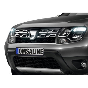 OMSA Dacia Duster Facelift Krom Ön Panjur Çıtası 2012-2014 Arası