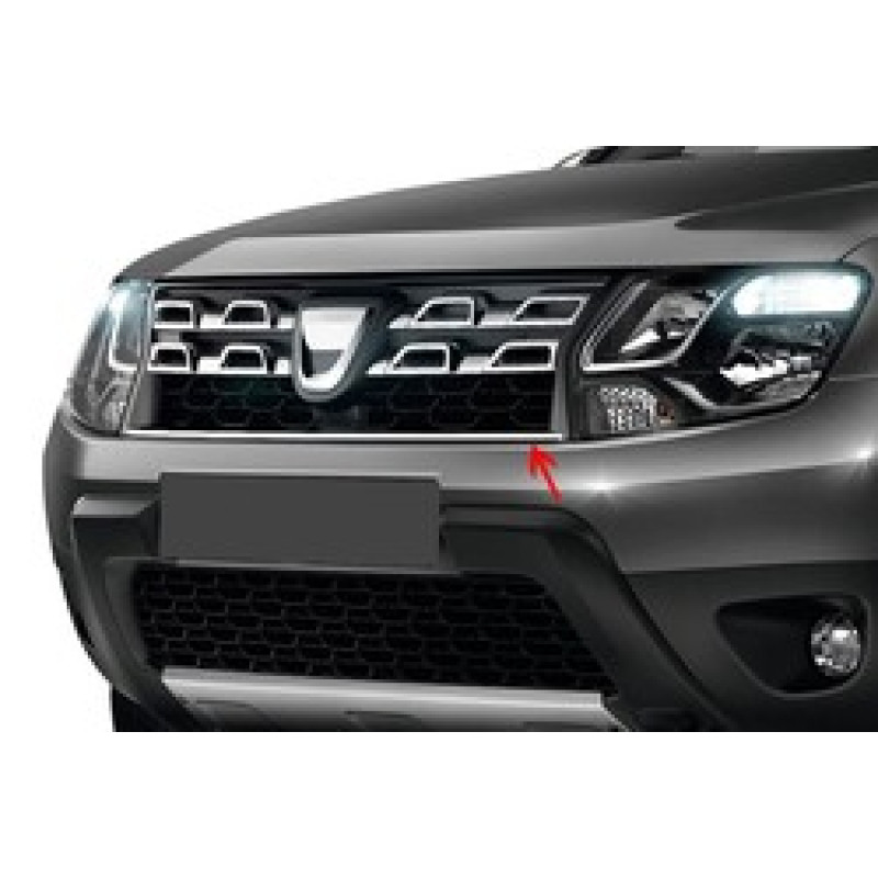 OMSA Dacia Duster Facelift Krom Ön Panjur Çıtası 2014-2017 Arası