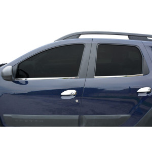 OMSA Dacia Duster Krom Cam Alt Çıtası 4 Parça 2018-2024 Arası