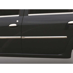 OMSA Dacia Logan FAZ 2 Krom Yan Kapı Çıtası 4 Parça 2008-2017 Arası