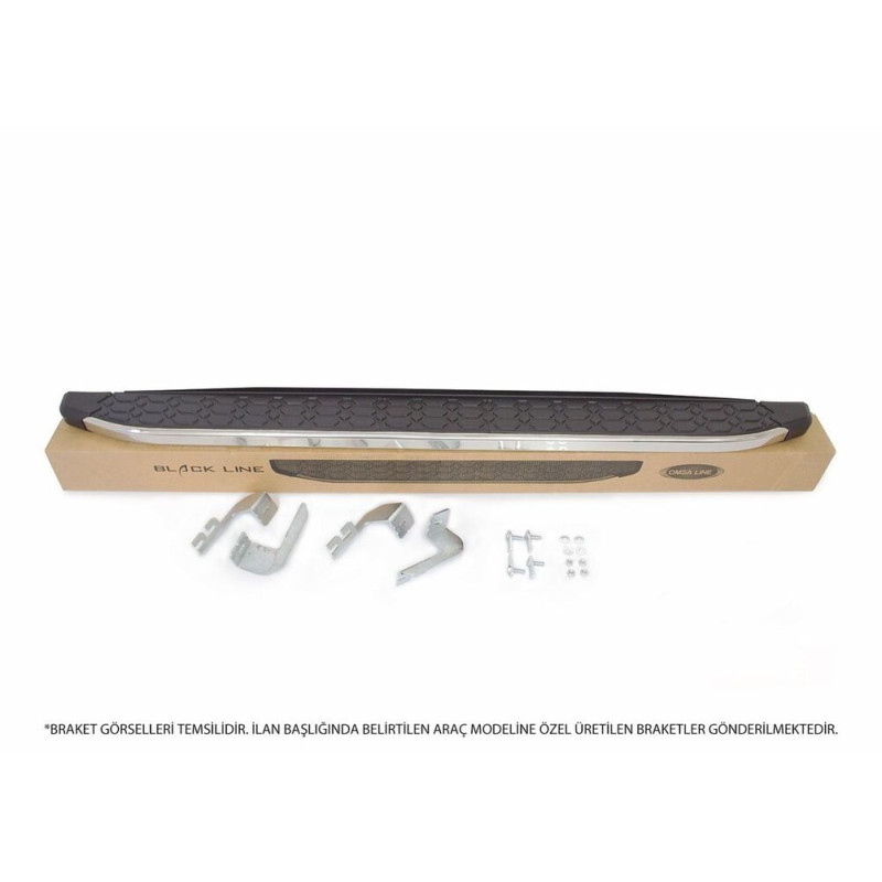 OMSA Daihatsu Terios 2 Blackline Yan Basamak Krom 2006-2014 Arası