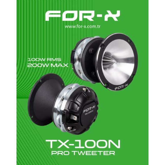 FOR-X TX-100N PRO HORN MİDRANGE