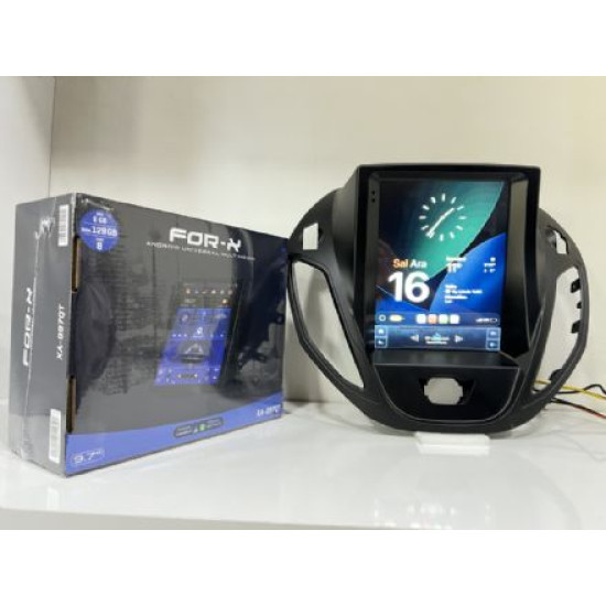 FORD COURİER TİTANİUM 2019-23 TESLA Android Multimedya CARPLAY ÇİFT KAMERA 6/128 PRO