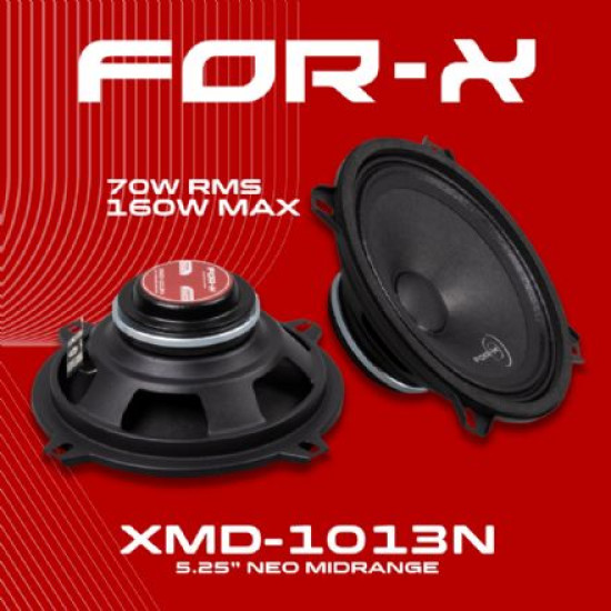 FOR-X XMD-1013N 13 CM NİDYUM MİDRANGE 160W 70 RMS