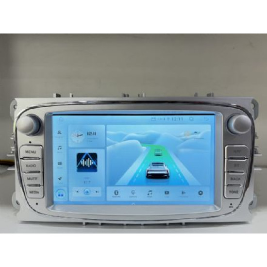 FOR-X FORD HEPSİ ANDROİD MULTİMEDYA CARPLAY 4/64 PRO GÜMÜŞ GRİ