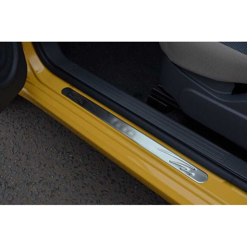 OMSA Fiat 500 Krom Kapı Eşiği Yazılı 2 Parça 2007 ve Sonrası