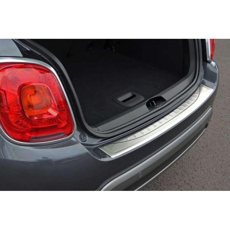 OMSA Fiat 500X Krom Arka Tampon Eşiği Taşlı 2015 ve Sonrası