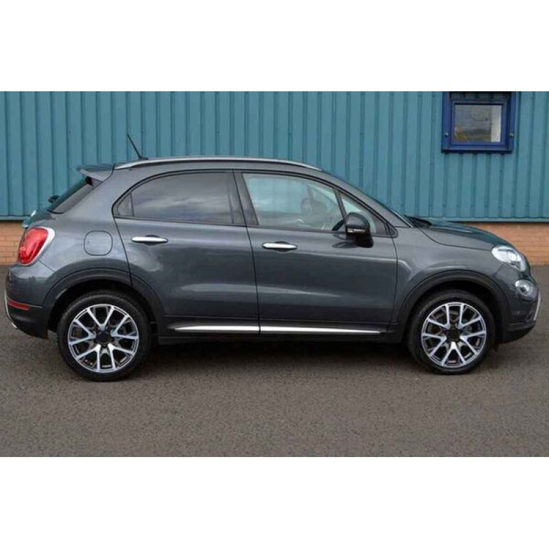 OMSA Fiat 500X Krom Yan Kapı Çıtası 4 Parça 2015 ve Sonrası