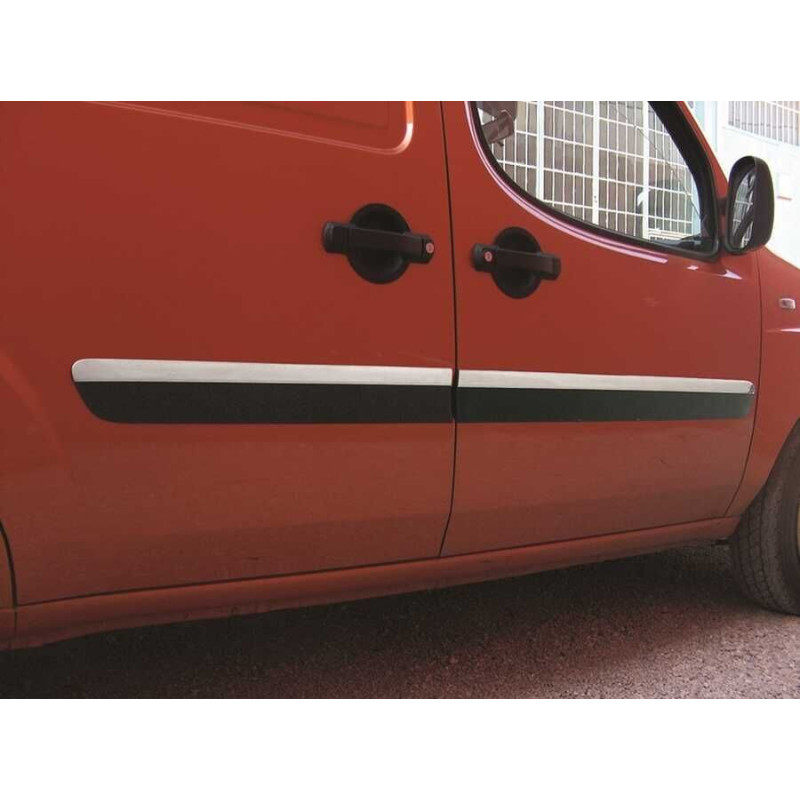 OMSA Fiat Doblo Facelift Krom Yan Kapı Çıtası 4 Parça Dar Model 2006-2010 Arası