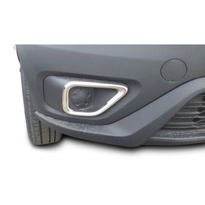OMSA Fiat Doblo Facelift Krom Sis Farı Çerçevesi 2 Parça 2014-2021 Arası