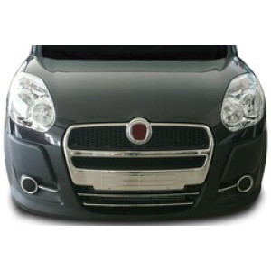 OMSA Fiat Doblo Krom Ön Panjur 2 Parça 2010-2014 Arası