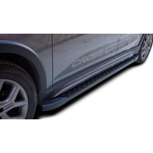 OMSA Fiat Egea Cross Dot Line Yan Basamak Siyah 2020 ve Sonrası