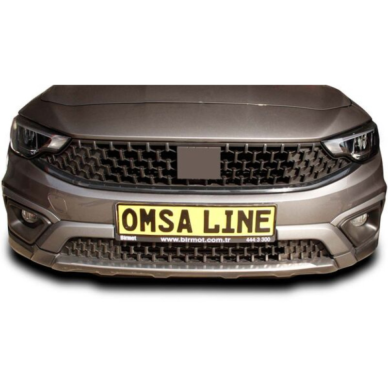 OMSA Fiat Egea Cross Krom Ön Tampon Alt Çıta 2020 ve Sonrası