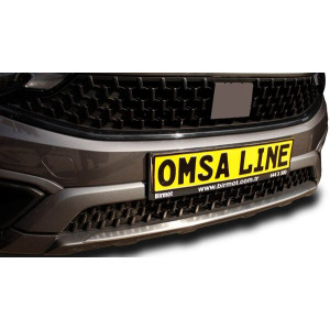OMSA Fiat Egea Cross Krom Ön Tampon Alt Çıta 2020 ve Sonrası