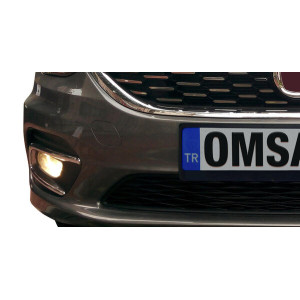 OMSA Fiat Egea Krom Sis Farı Çerçevesi 2 Parça Abs 2015-2020 Arası