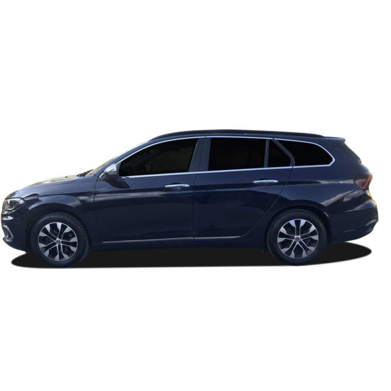 OMSA Fiat Egea Krom SW Cam Çerçevesi 12 Parça 2016 ve Sonrası
