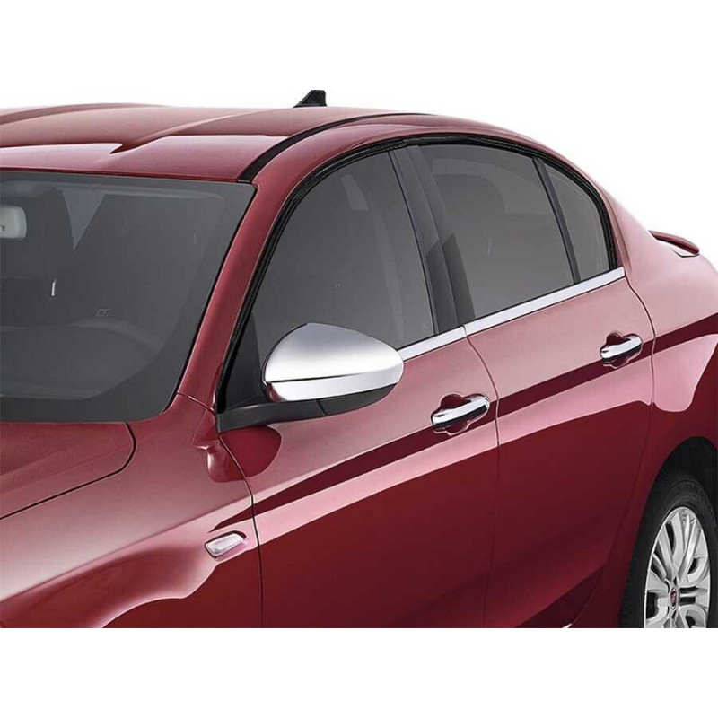 OMSA Fiat Egea SD-HB Krom Cam Alt Çıtası 2016 ve Sonrası