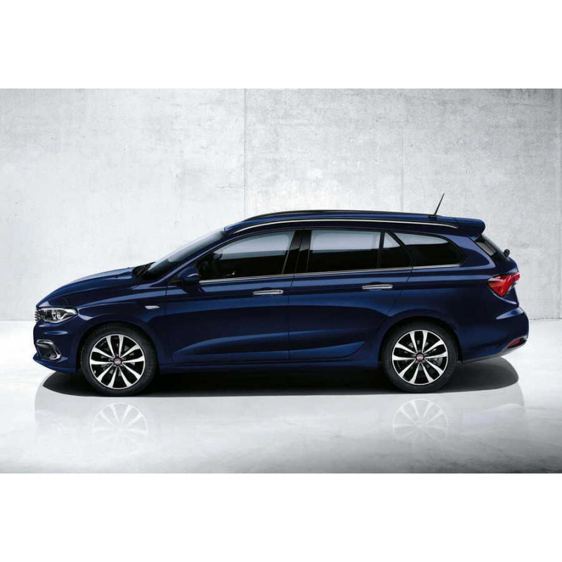 OMSA Fiat Egea SW Krom Cam Alt Çıtası 6 Parça 2016 ve Sonrası