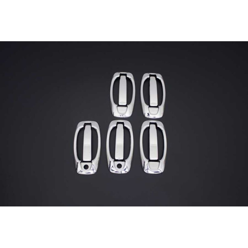 OMSA Fiat Fiorino Krom Kapı Kolu 5 Kapı 10 Parça Set 2007 ve Sonrası