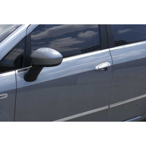 OMSA Fiat Grande Punto HB Krom Cam Alt Çıtası 6 Parça 2005-2018 Arası