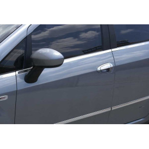 OMSA Fiat Grande Punto HB Krom Cam Alt Çıtası 6 Parça 2005-2018 Arası