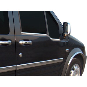 OMSA Ford Connect Krom Cam Alt Çıtası 2 Parça 2009-2014 Arası