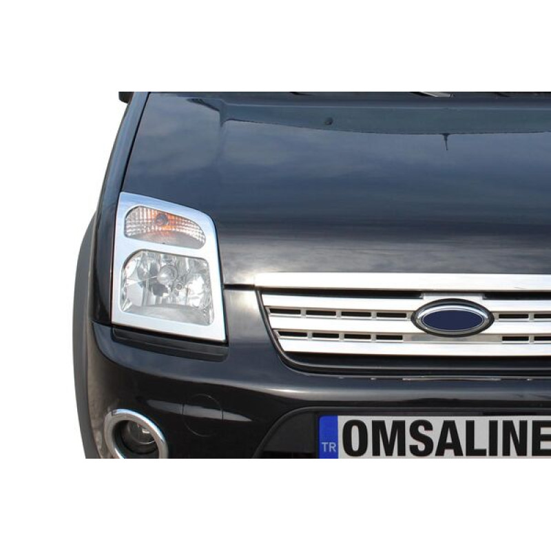 OMSA Ford Connect Krom Far Çerçevesi 2 Parça Abs 2002-2009 Arası Arası