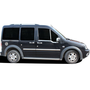 OMSA Ford Connect Krom Yan Kapı Çıtası 4 Parça Uzun Şase 2009-2014 Arası